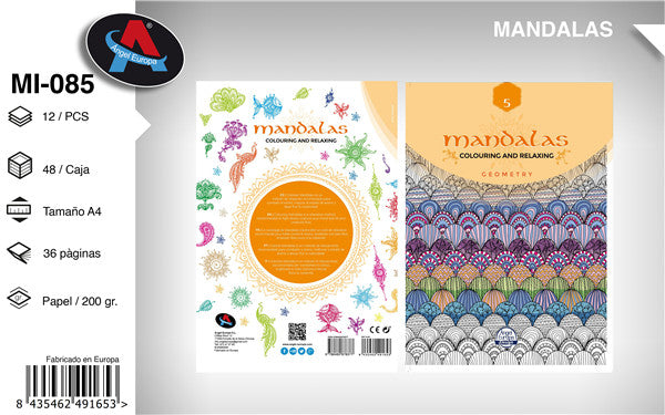 Livro para Colorir Mandalas