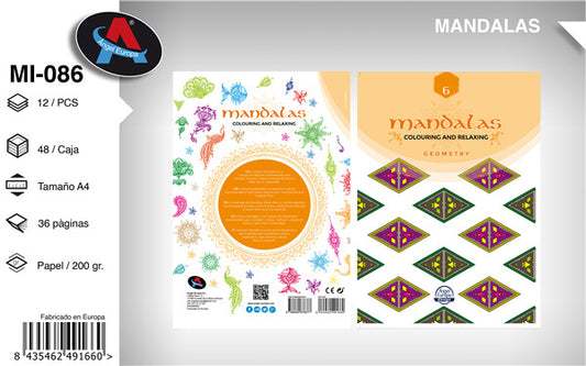 Livro para Colorir Mandalas