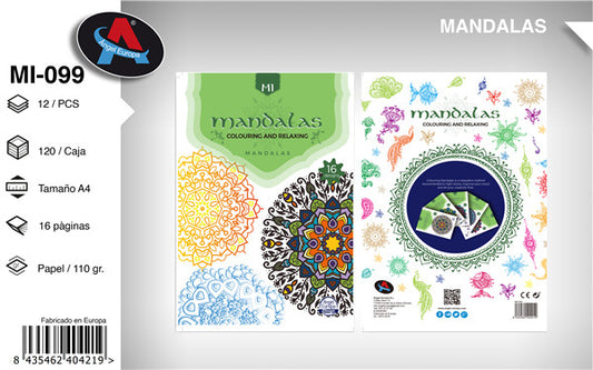 Livro para Colorir Mandalas