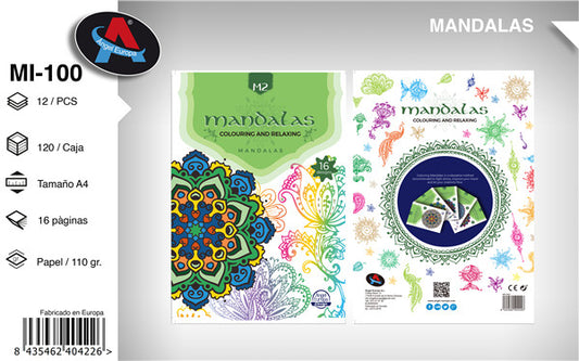 Livro para Colorir Mandalas