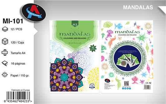 Livro para Colorir Mandalas