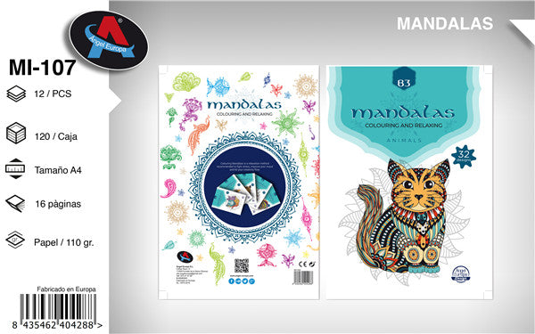 Livro para Colorir Mandalas