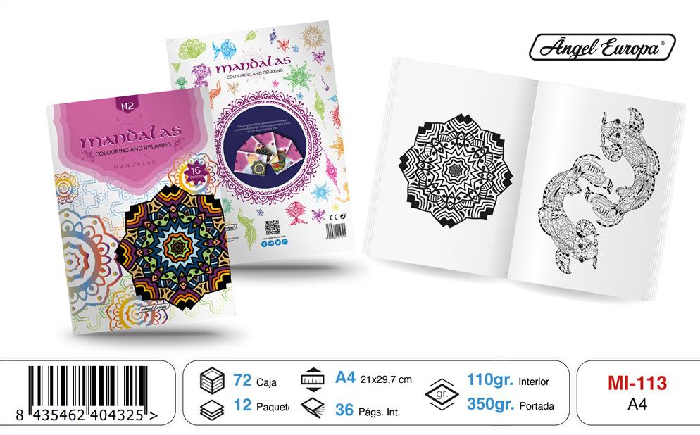 Livro para Colorir Mandalas