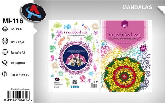 Livro para Colorir Mandalas