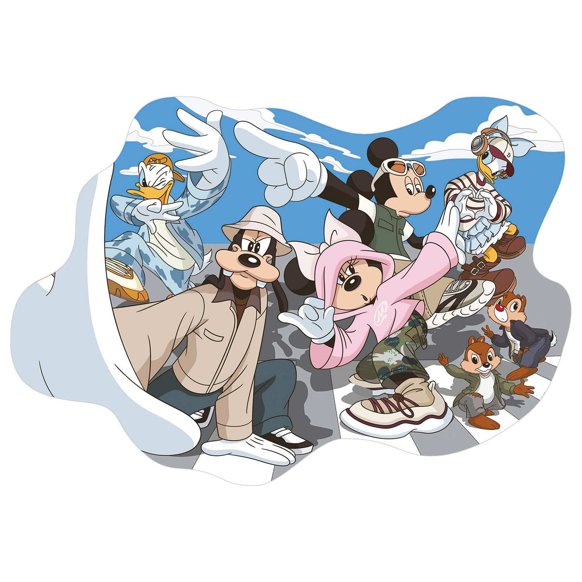 Puzzle Mickey & Friends montado