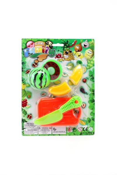 Frutas com Tábua e Faca Infantil