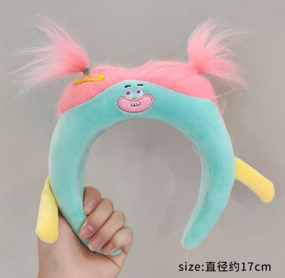 Bandolete de Peluche Azul-Turquesa 17 Cm