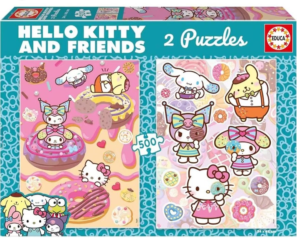 Puzzle Educa Hello Kitty 2x500 pçs