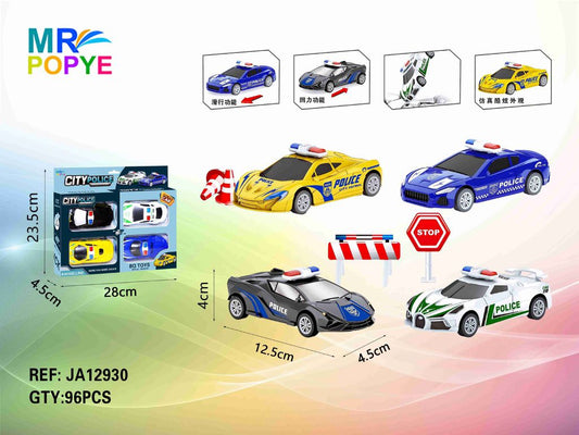 Carros de Polícia de Recuo Equipa Especial