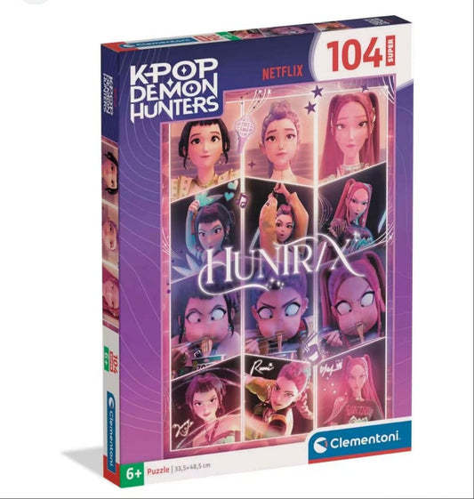 Puzzle Clementoni KPop Demon Hunters 3 104 pçs