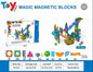 Blocos Magnéticos Mágicos 52 Peças