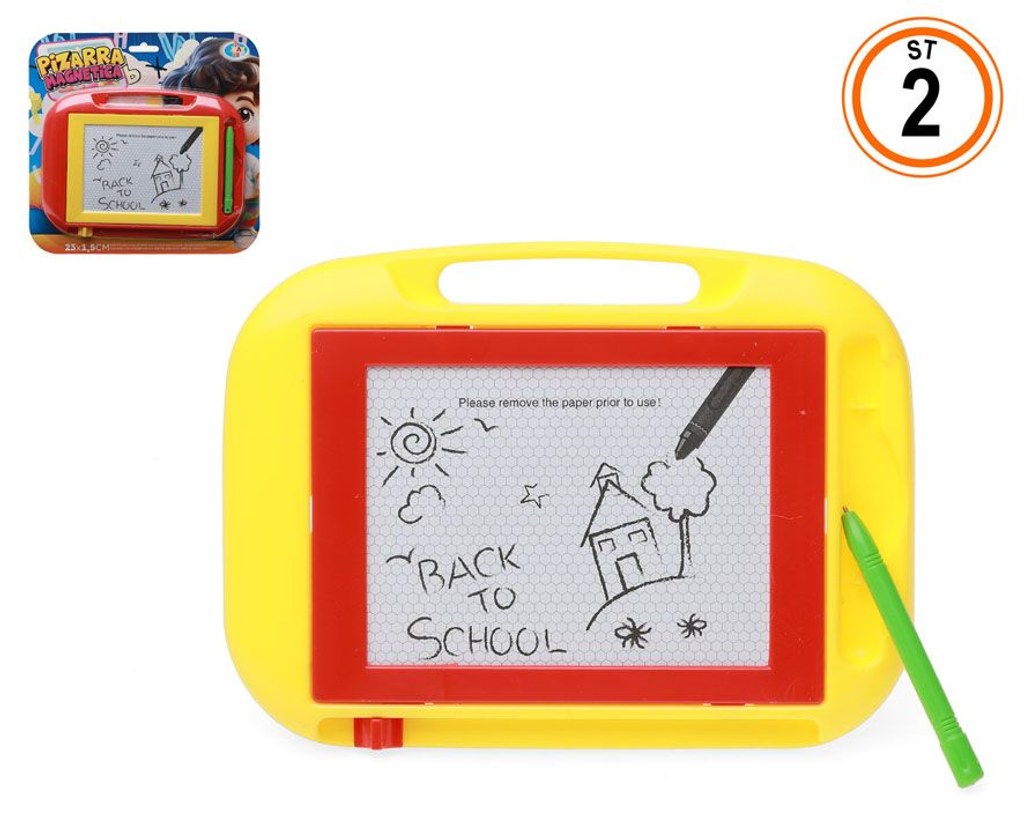 Quadro Magnético de Desenho Infantil (Blister 2 Unidades)