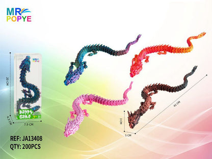 Dragão 3D 42 cm