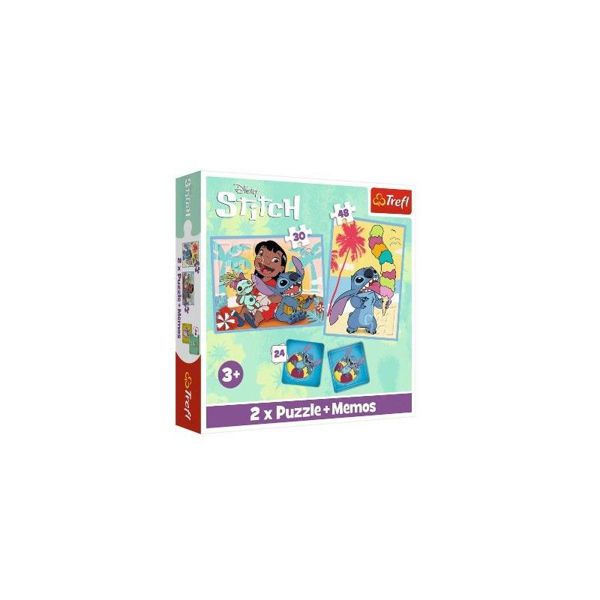 Puzzle Trefl - Stitch 4 em 1