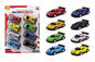 Conjunto de 8 Carros Pull Back em Blister 26 x 19 Cm