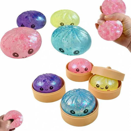 Dumpling Squishy c/ Glitter