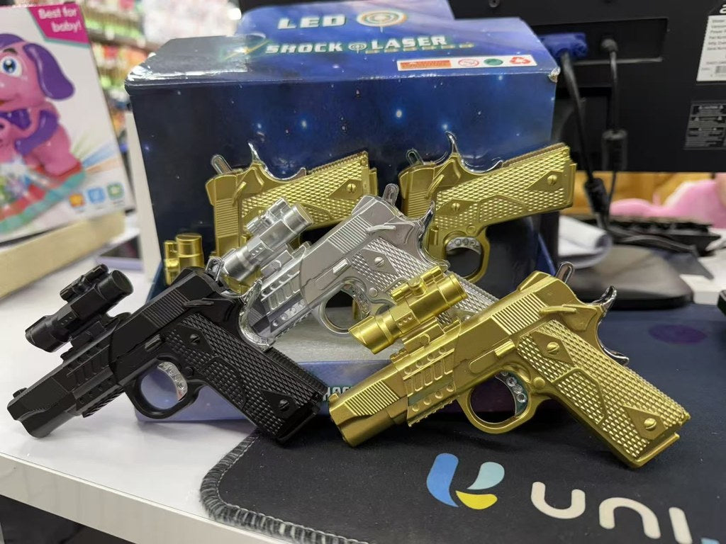 Pistola de Partidas c/ Choque e Laser