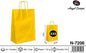 Pack 24 Sacos de Papel Amarelo XXS 14 x 18 x 8 Cm
