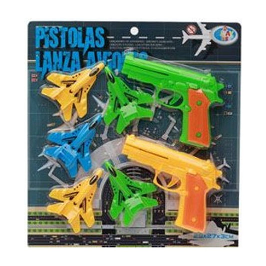 Pistolas Lança-Aviões - Verde e Amarela