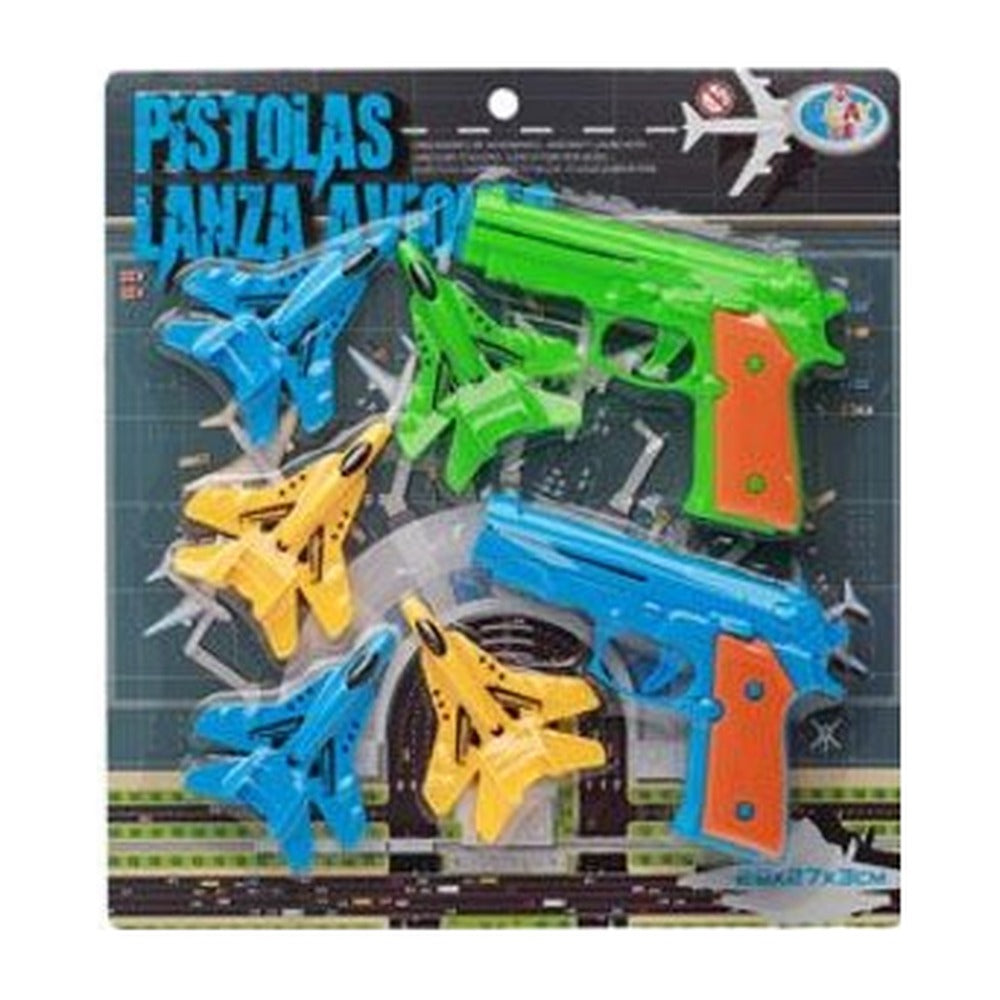 Pistolas Lança-Aviões - Verde e Azul