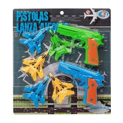 Pistolas Lança-Aviões - Verde e Azul