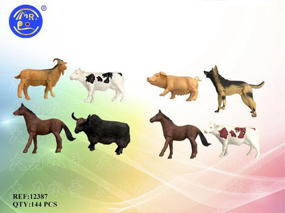 Conjunto de 4 Animais da Quinta