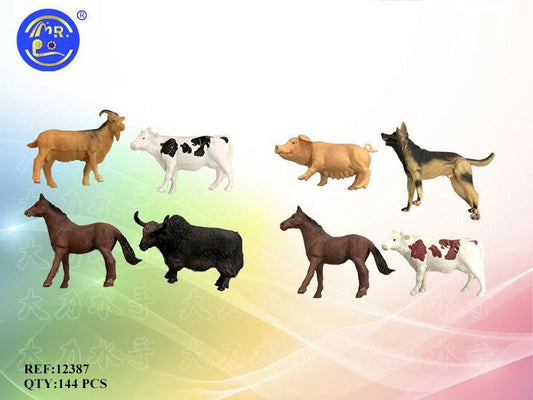 Conjunto de 4 Animais da Quinta