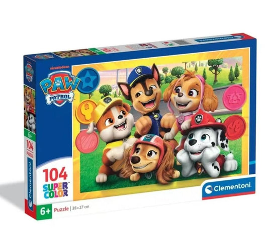 Puzzle Clementoni Patrulha Pata 104 pçs