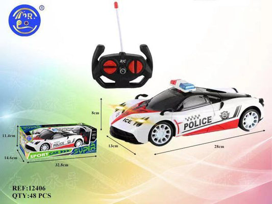 Carro Desportivo Telecomandado Polícia