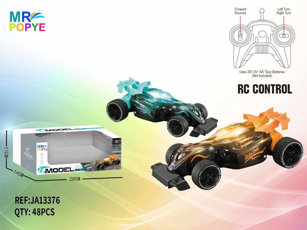Carro de Corrida Telecomandado 1:18 4 Canais