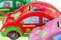 Mealheiro de Metal Carro com Cadeado - Vermelho