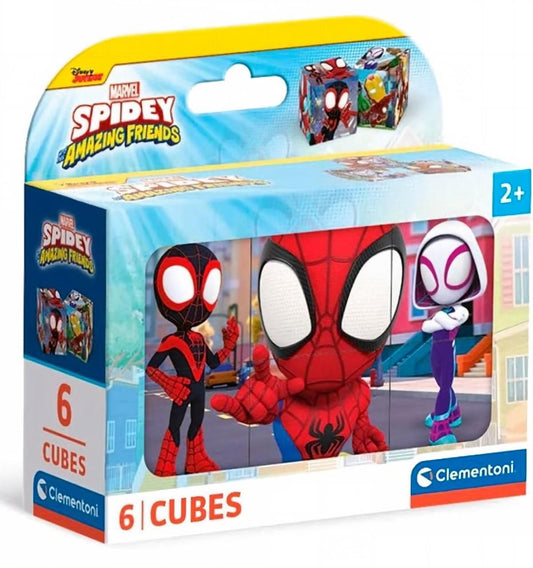 Puzzle Clementoni Spidey e Amigos 6 Cubos