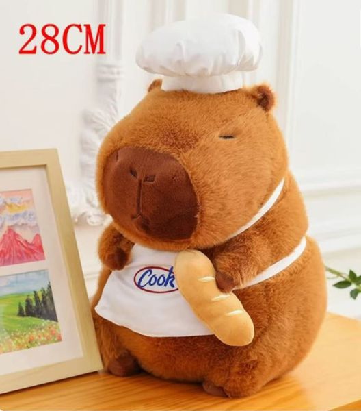 Peluche Capivara Cozinheiro 28CM
