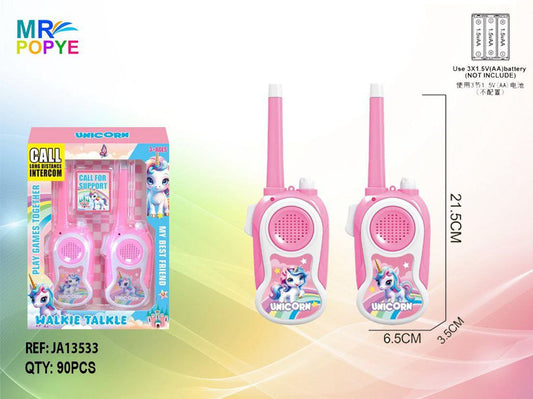 Walkie-Talkie Unicórnios