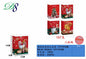 Pack 12 Sacos de Presente de Natal Árvore, Caneca e Enfeites 12 x 14 x 6 Cm