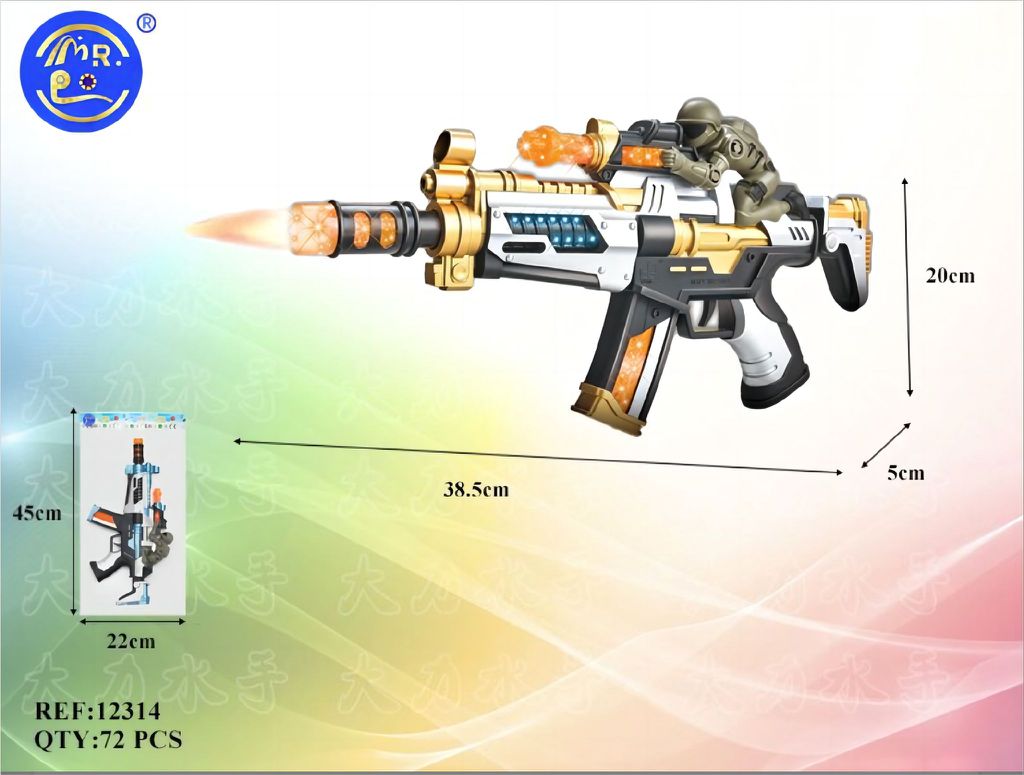 Pistola de Brincar c/ Luz e Sons (Modelo 2)