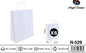 Pack 24 Sacos de Papel Branco XS 18 x 23 x 8 Cm