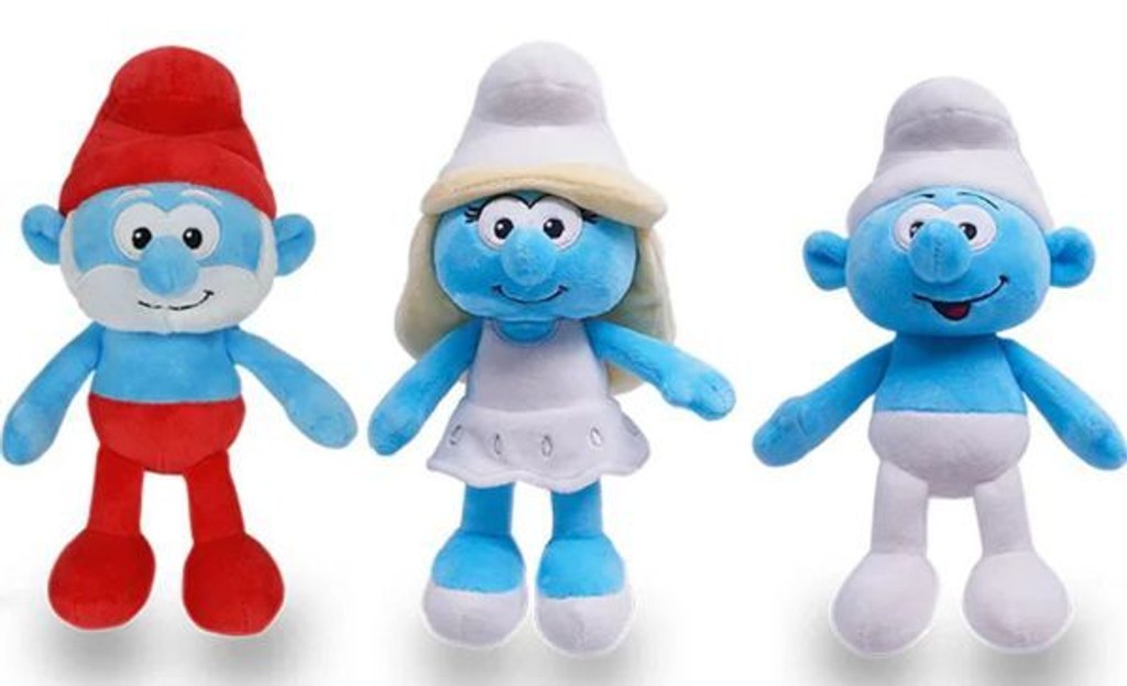 Peluche Smurfs  3 Modelos 20cm