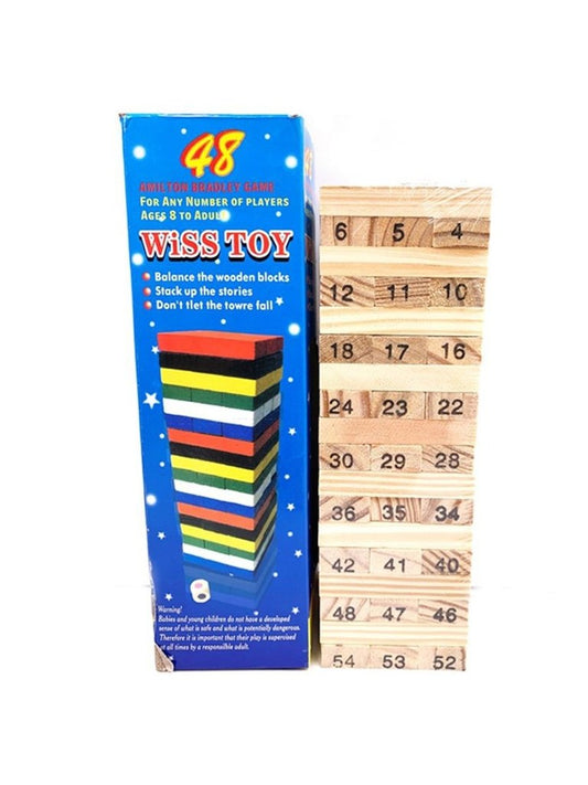 Jogo de Mesa - Torre de Blocos 24 cm (Modelo 1)
