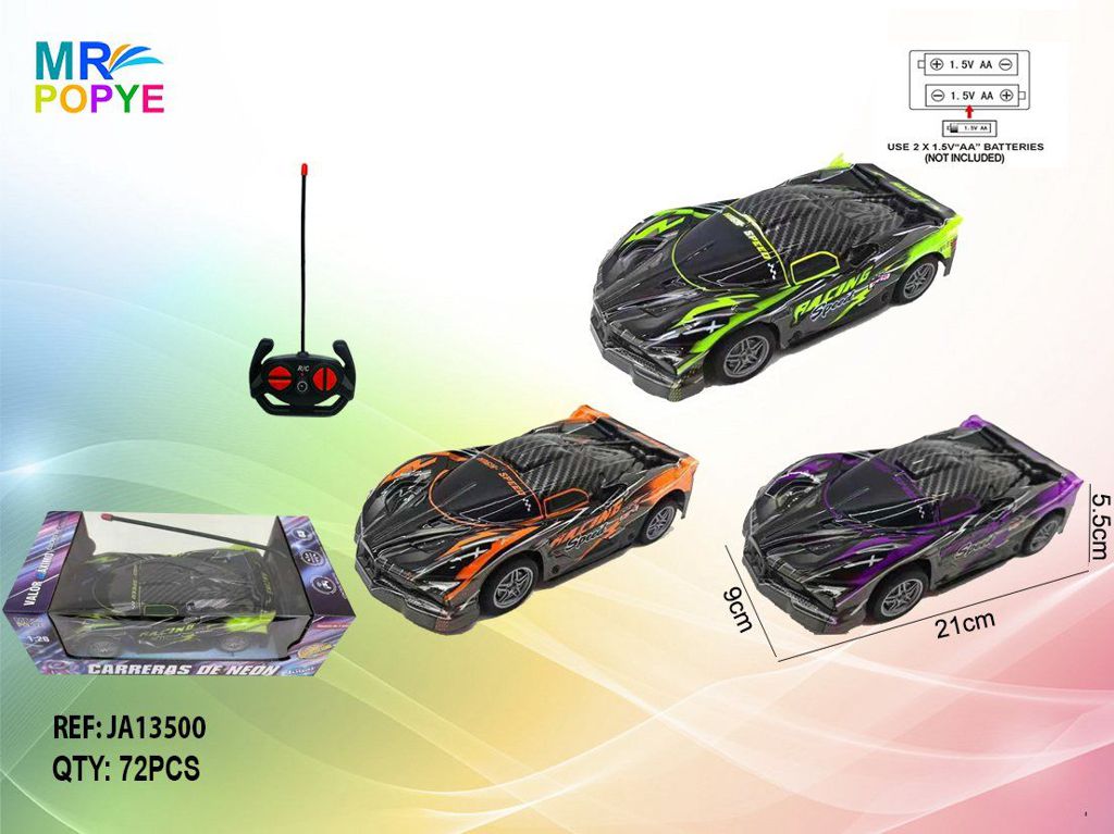 Carro Telecomandado 1:20 4 Canais (Modelo 1)
