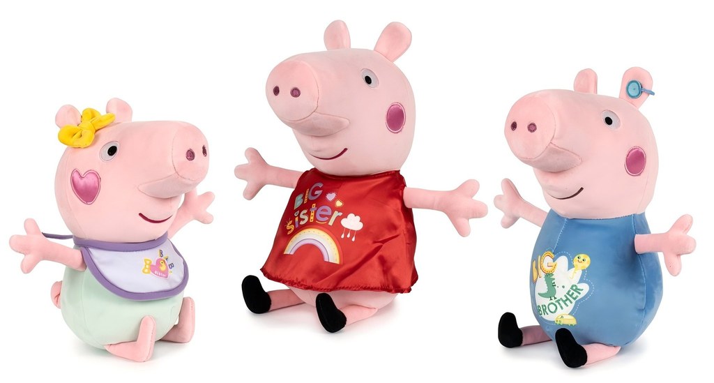 Peluche Porquinha Peppa 20 Cm 3 Modelos