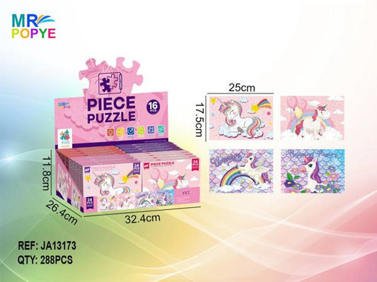 Puzzle Unicórnio 24 peças