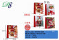 Pack 12 Sacos de Presente de Natal Pai Natal e Bonecos 18 x 24 x 8,5 Cm