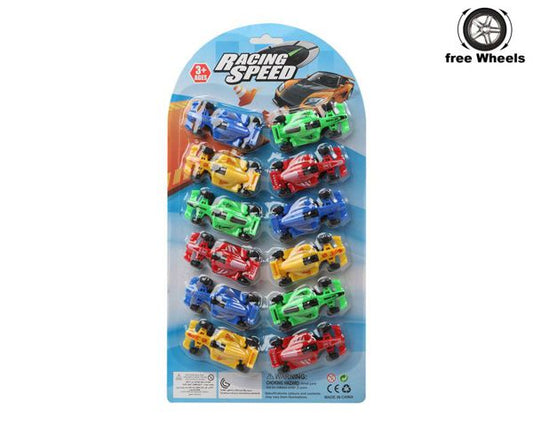 Conjunto de 12 Carros Formula 1