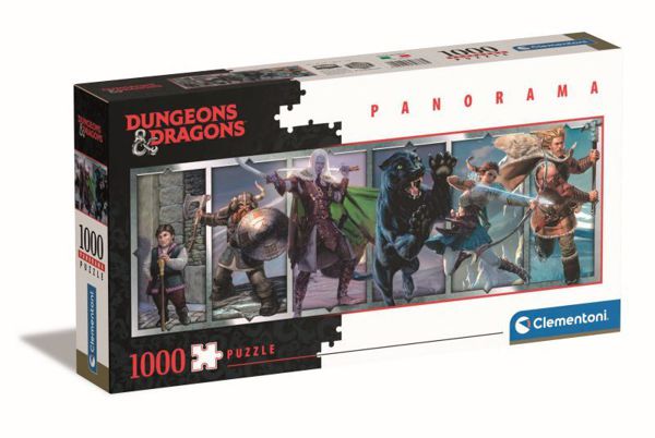 Puzzle Clementoni Panorama - Dungeons and Dragons 1000 peças