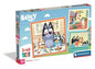 Jogo Clementoni puzzle 3x48 pçs Bluey