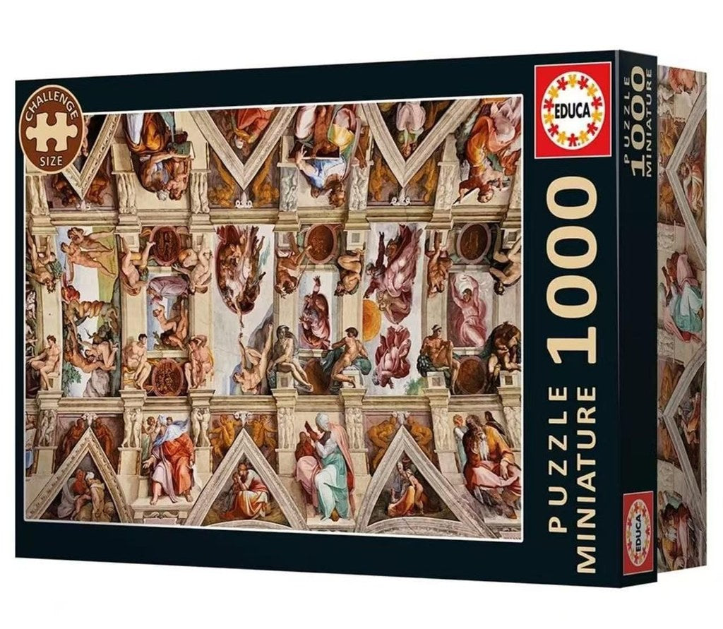 Puzzle Educa Capela Sistina Miniatura 1000 pçs
