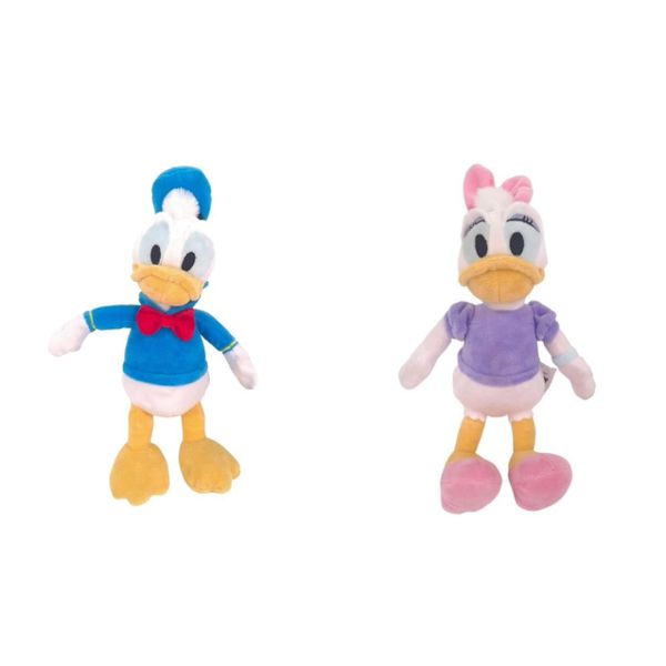 Peluche Disney - Donald e Daisy c/ Som 27CM