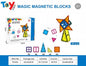 Blocos Magnéticos Mágicos 16 Peças