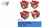 Pack 12 Caixas de Presente Dobráveis Rosas 25 x 25 x 25 Cm